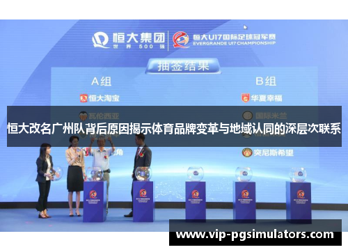 恒大改名广州队背后原因揭示体育品牌变革与地域认同的深层次联系